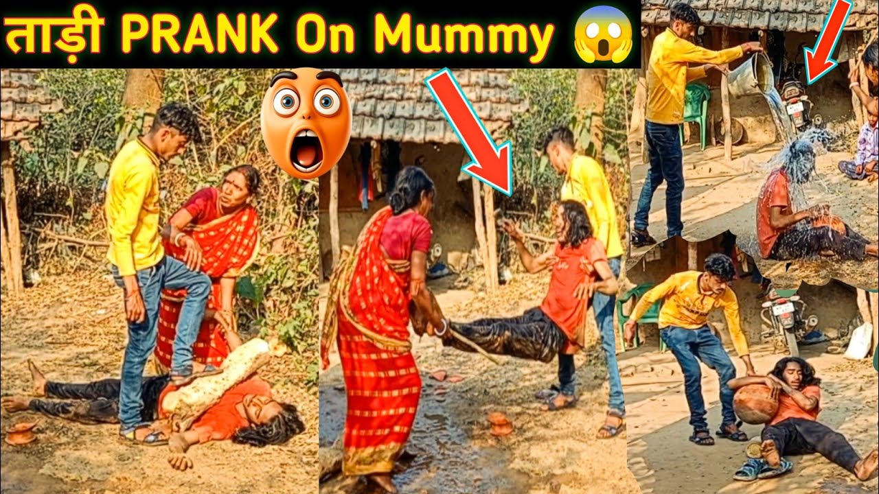 (ताड़ी) Taadi prank 😱| Desi drink prank on femily | Unexpected reaction #prank @pandeyshivah 