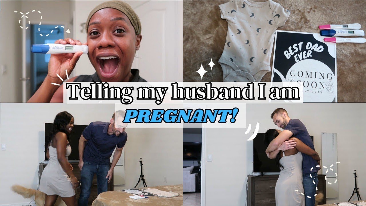 I'm Pregnant! Finding Out and Telling My Husband We Are Having A Baby! 🥹👶🏽🍼💕