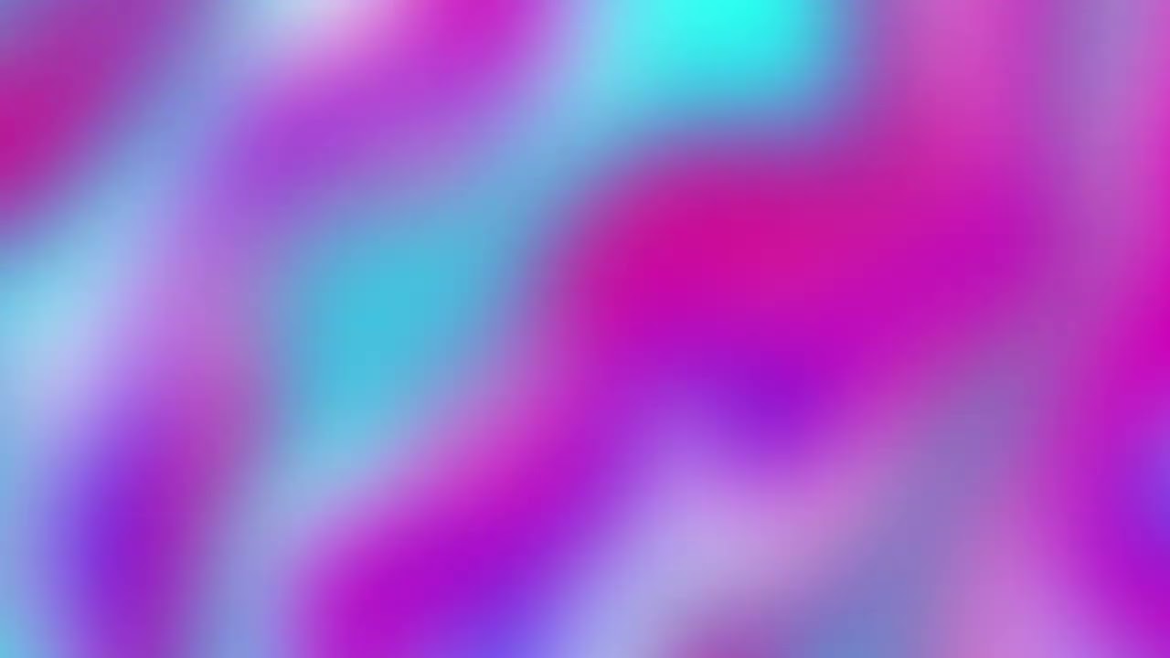 Blue  Pink Blush Anxiety Relief TV Art  | Silent Framed dynamic Painting Screen for Home Ambience