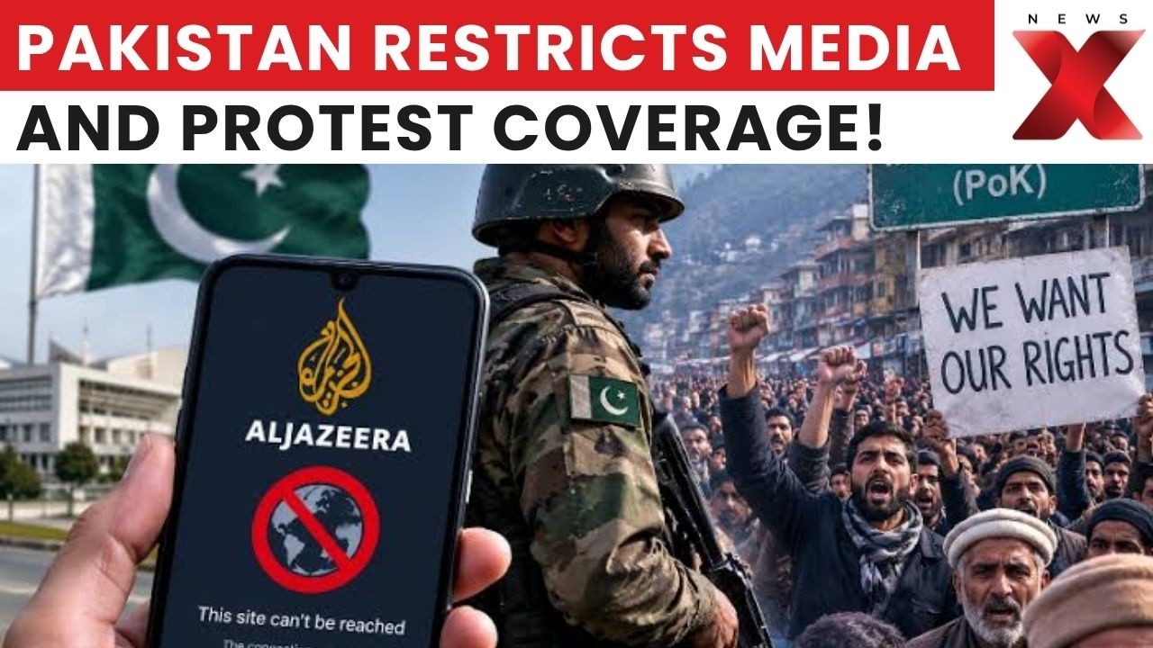 PoK Unrest: Big Crackdown! Pakistan Restricts Media Amid Explosive PoK Unrest