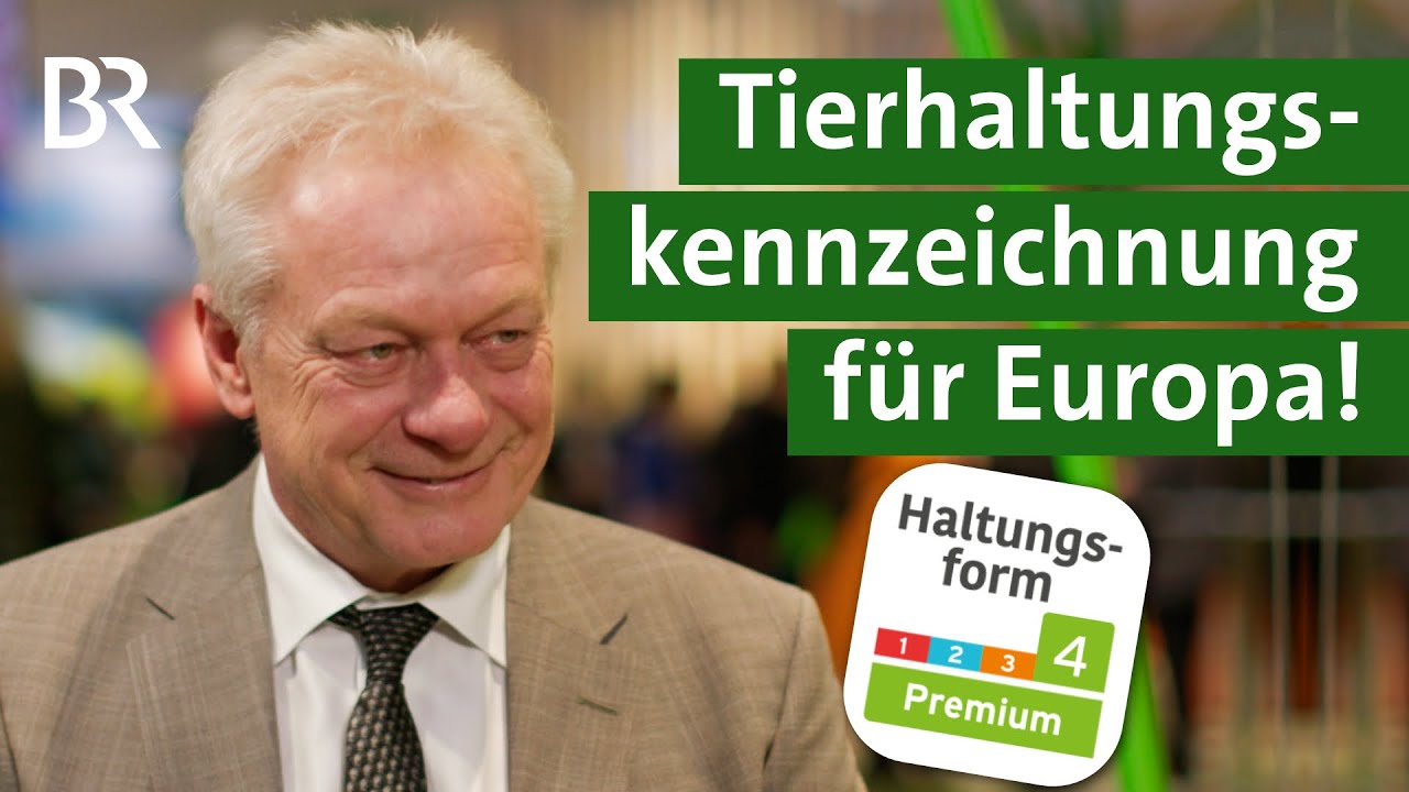 Alois Rainer über Ende der Anbindehaltung und Start der Tierhaltungskennzeichnung | Unser Land | BR