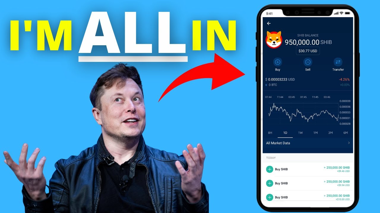 SHIBA INU! I'M ALL IN!! ELON MUSK.. DOGECOIN KILLER