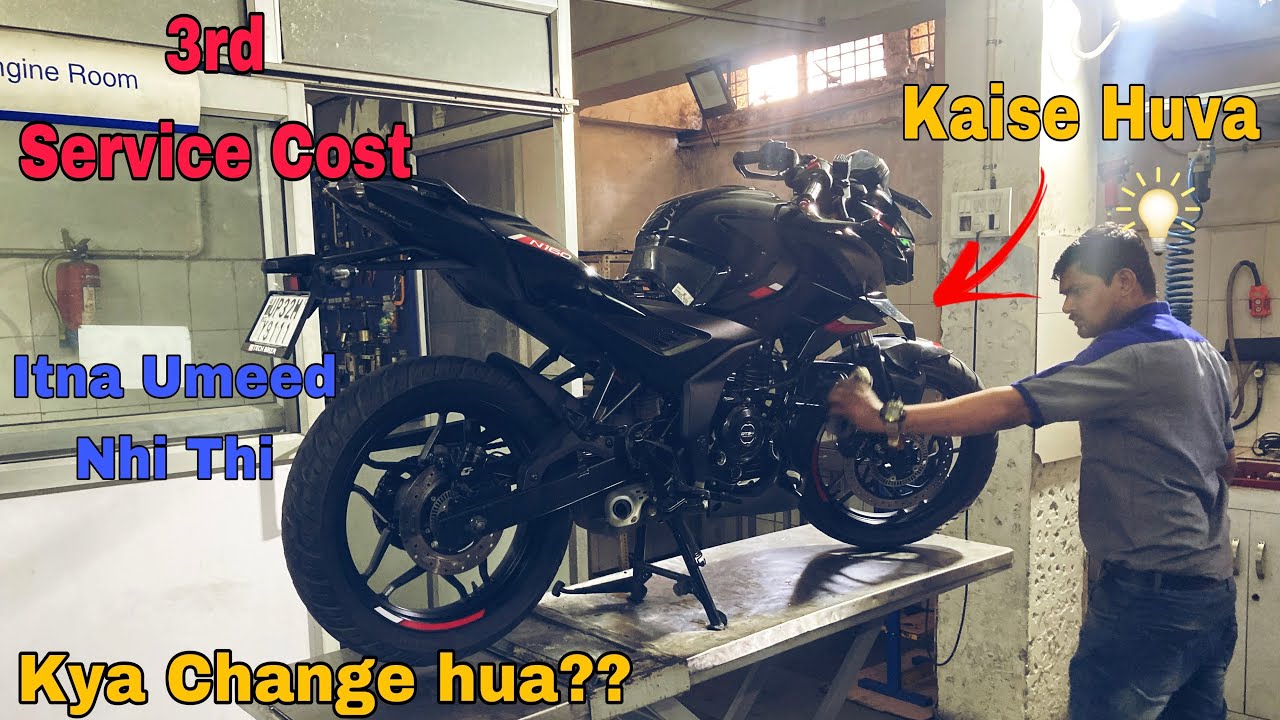 Bajaj Pulsar N160 3rd Service Cost || Itna Cost Ayega Socha Nhi Tha