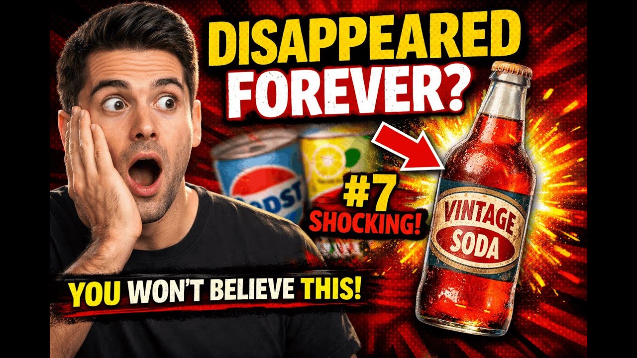 15 Vintage Soda Flavors That Disappeared Forever | You Won’t Believe #7