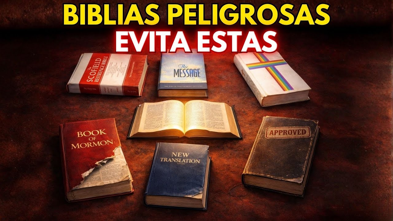 Las 7 versiones más peligrosas de la Biblia que debes evitar (advertencia bíblica)