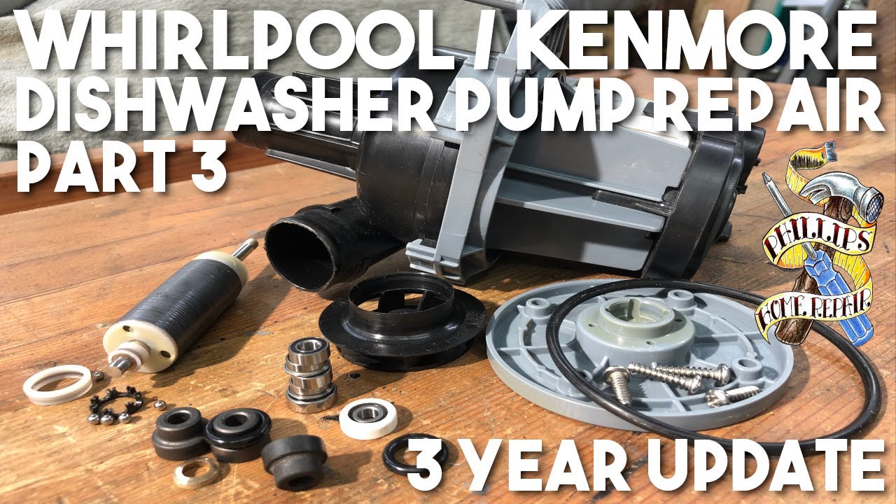 Ремонт/модернизация циркуляционного насоса посудомоечной машины Whirlpool/Kenmore. Часть 3