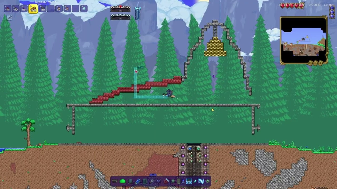 Terraria Cathedral Timelapse