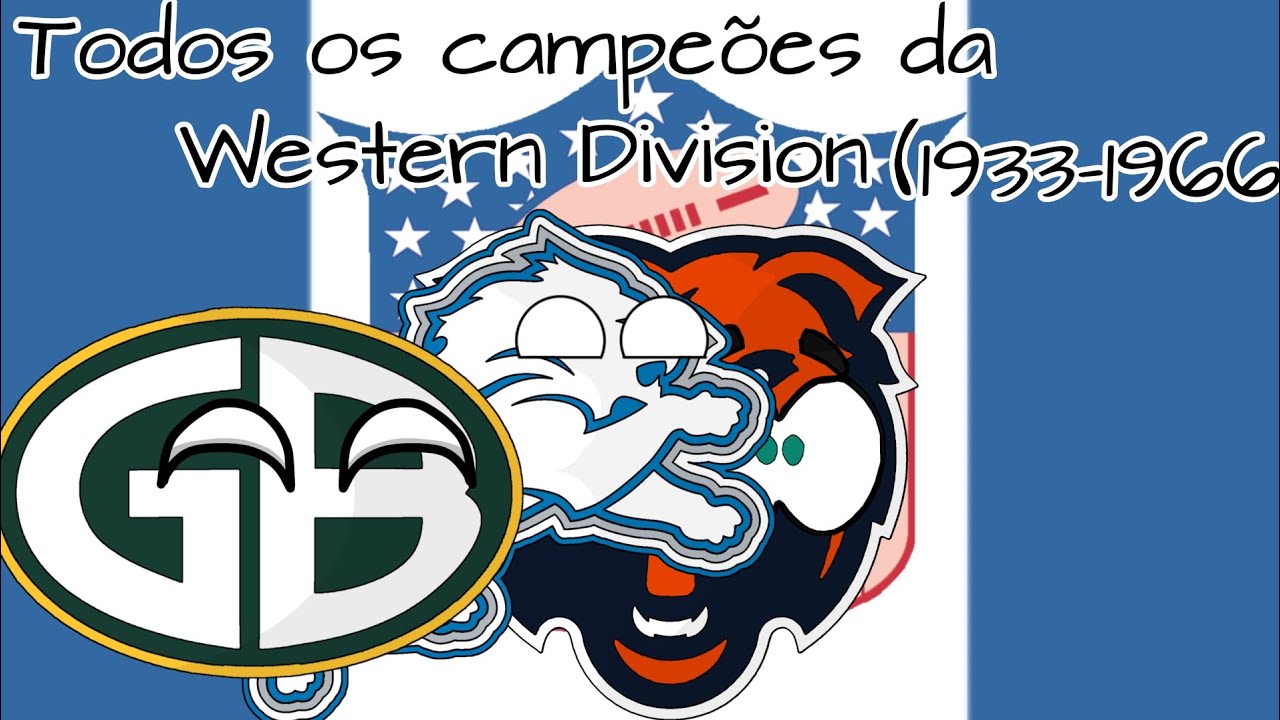 Todos os campeões da Western Division alternativo (1933-1966)