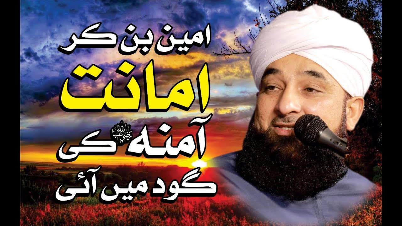 Ameen Bn Kr Amaanat AAMNAA ki Goud me Aai | Raza SaQib Mustafai | New Clip 2018