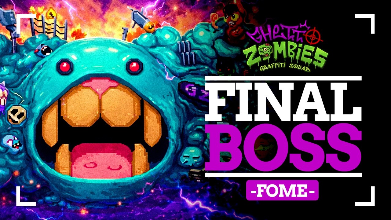 GHETTO ZOMBIES: GRAFFITI SQUAD | FINAL BOSS - FOME (FINAL FORM) & ENDING 🎮💪