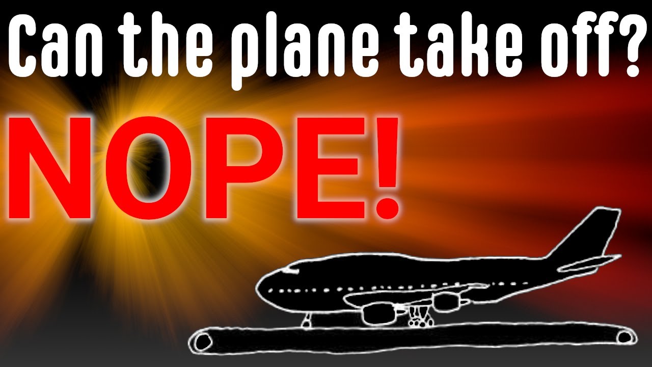 Even MYTHBUSTERS Got The Airplane Conveyor Belt Question WRONG - A Neckbeard Explains