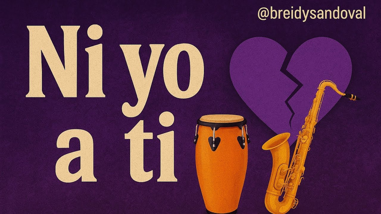 Ni yo a ti – Salsa de Despecho Original (Versión Oficial) | Breidy Sandoval (Visualizer)