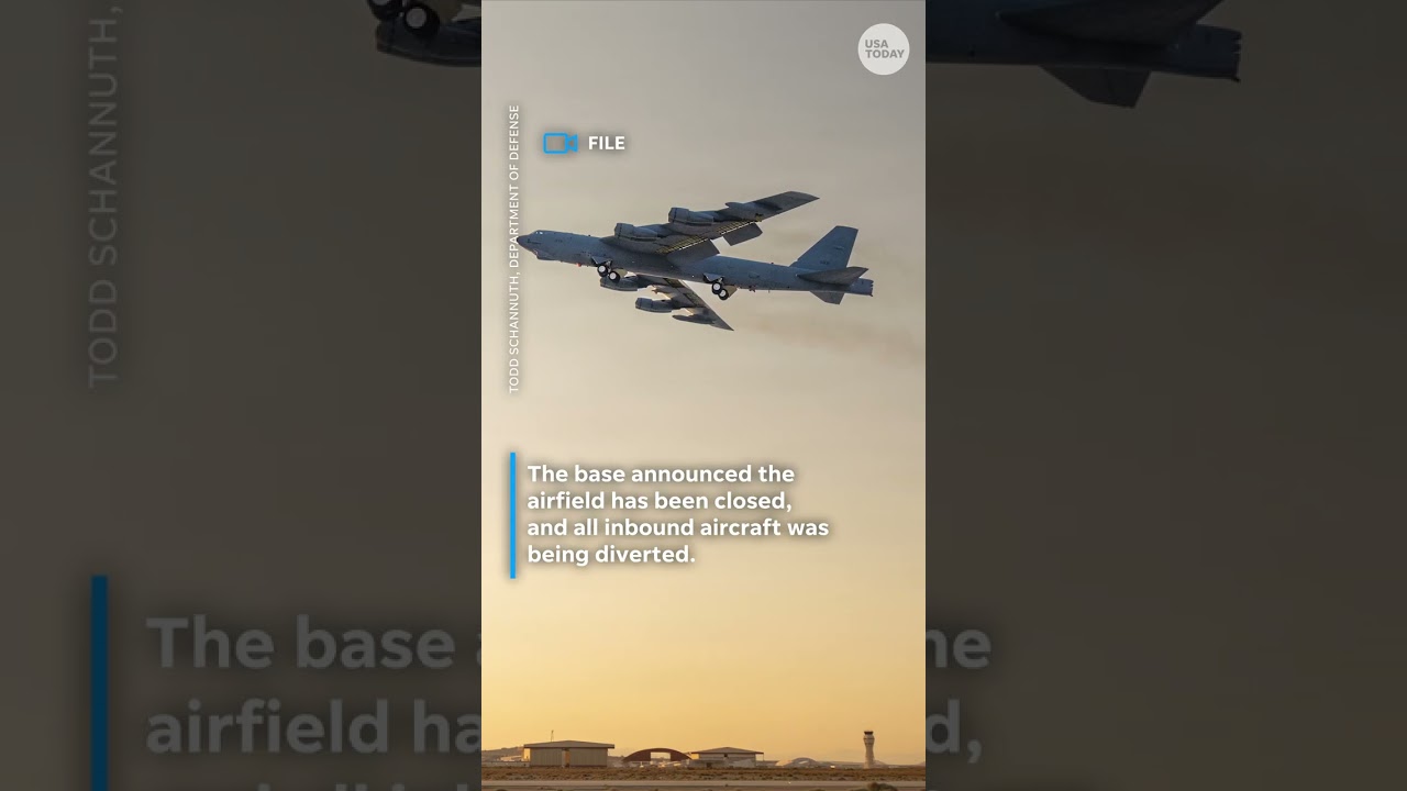 Air Force B-52 bomber crashes at Edwards Air Force Base