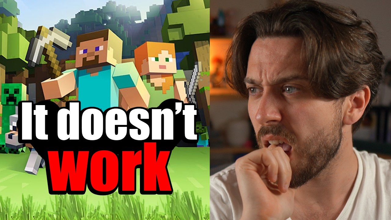 Why Simulating Society in Minecraft Doesn't Work