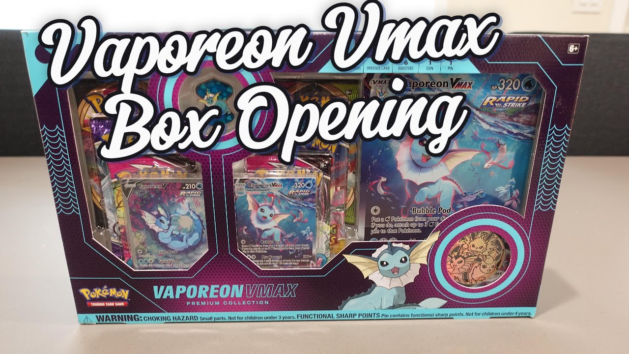 When is the Best Time to Buy The Vaporeon Vmax Premium Collection Box?