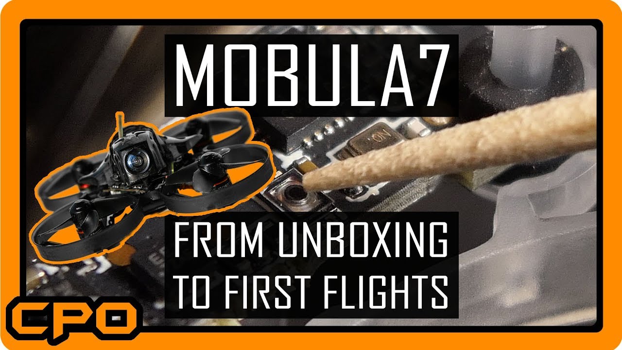 Beginner Mobula7 Experience - Unboxing to First Flights - Setup Details