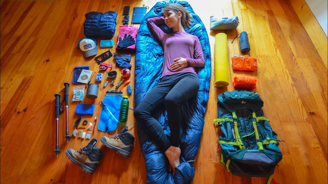 Mon sac à dos de 7,5 kilos après 8 jours sur Compostelle 💪