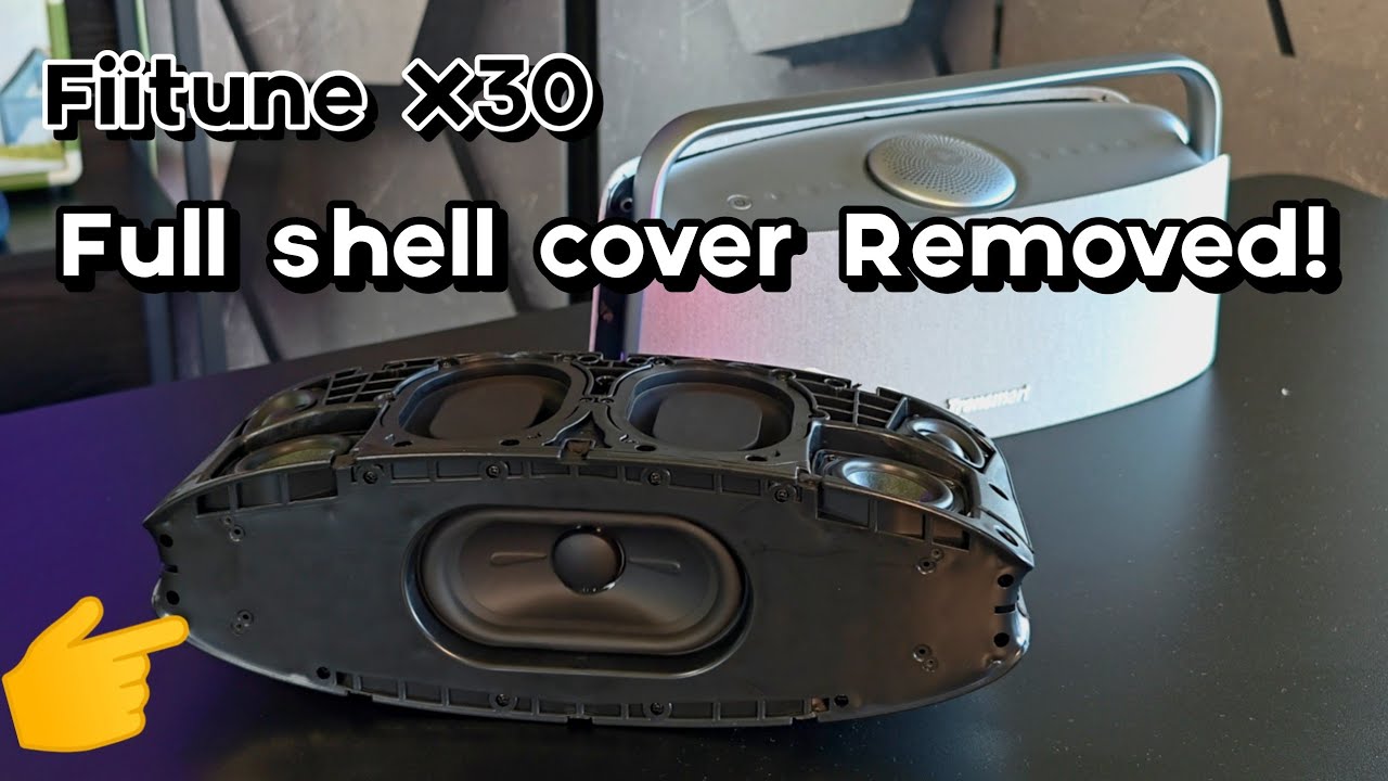 Tronsmart Fiitune X30 Full Shell Cover Removed! 