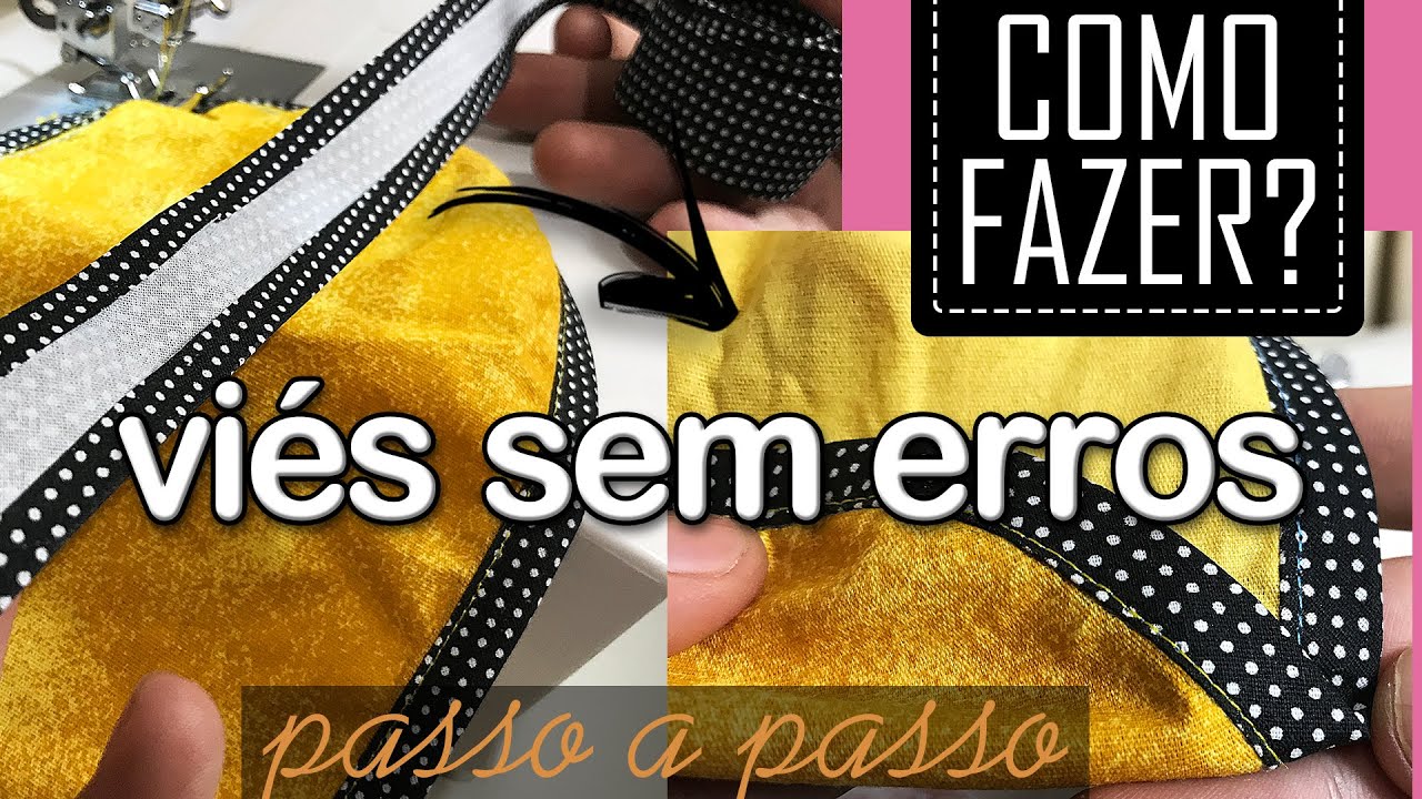 Como Aplicar Viés com Acabamento Perfeito [Passo a Passo Fácil | Viés sem Erro]