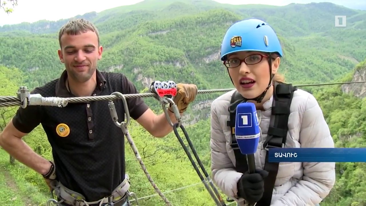 Yenokavan extreme park of Armenia Zipline