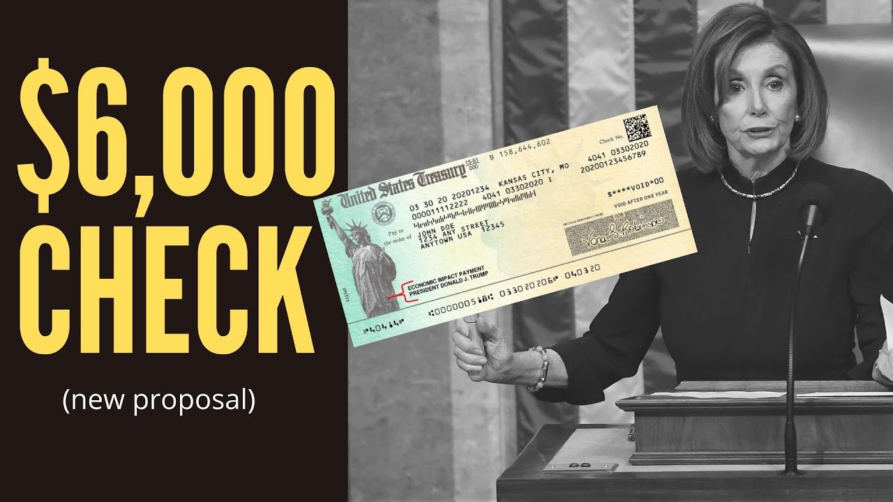 HEROES Act Proposal - $1,200 Stimulus Check For Individuals ($6,000 For Families)