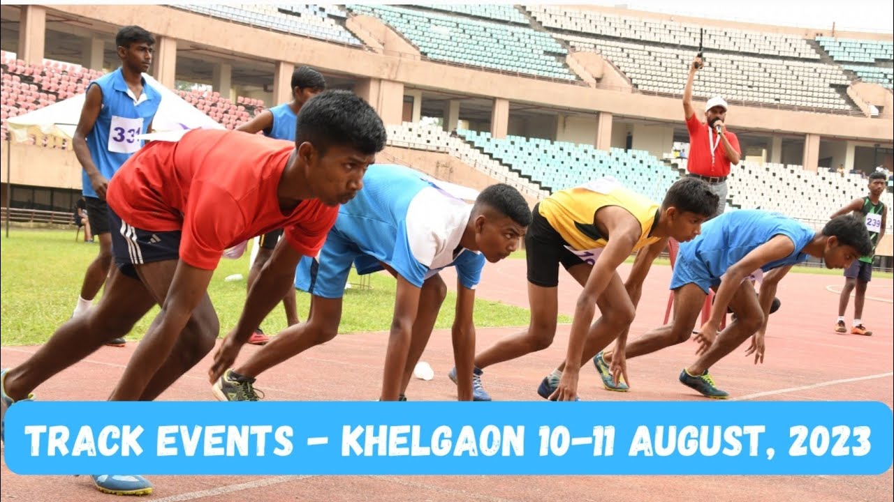 TRACK EVENTS || BIRSA MUNDA ATHLETICS STADIUM - Khelgaon 10 - 11 August, 2023