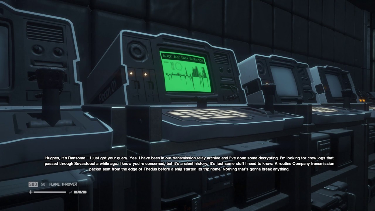 Alien: Isolation Nostromo Audio Logs