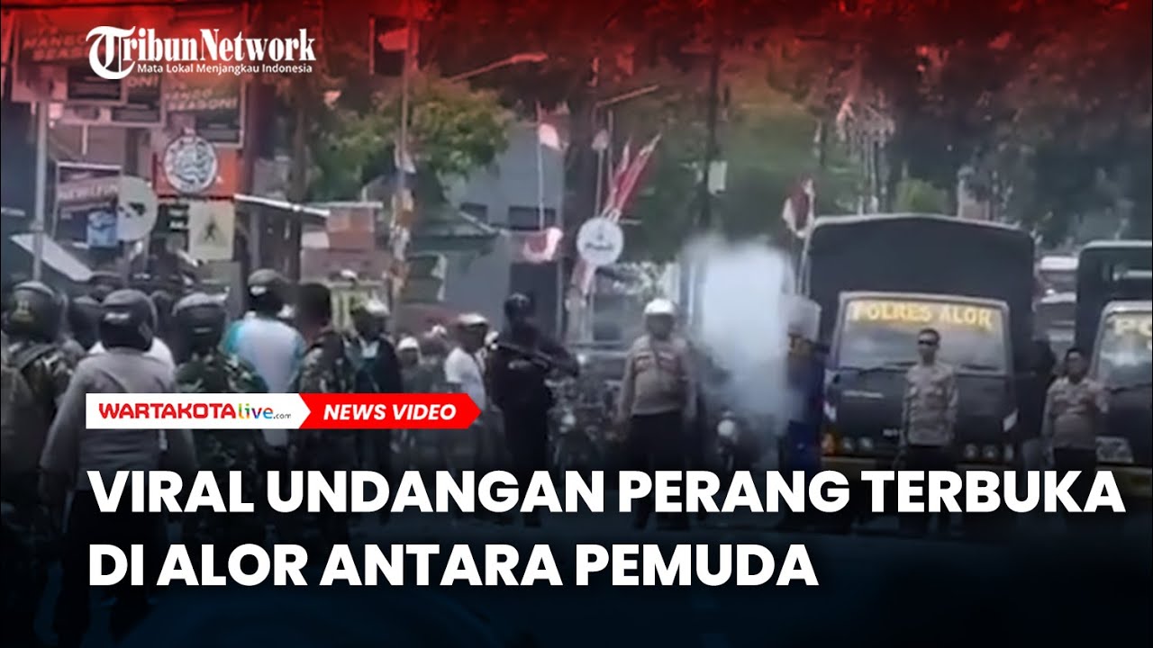 Viral Undangan Perang Terbuka di Alor Antar Pemuda