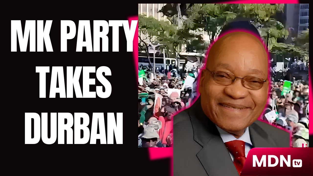 WATCH: MK PARTY PROTESTS IN DURBAN | JACINTA NGOBESE-ZUMA LEADS SERVICE DELIVERY MARCH