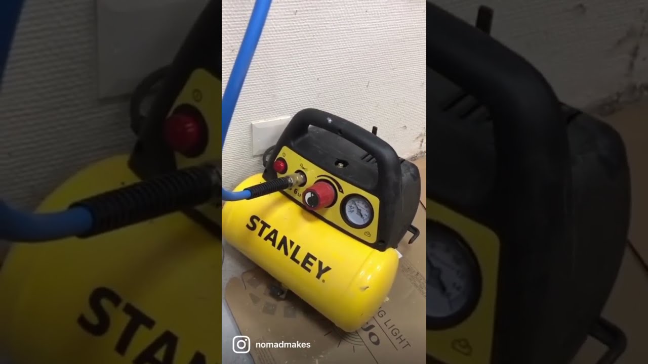 Small Workshop Air Compressor Setup #shorts