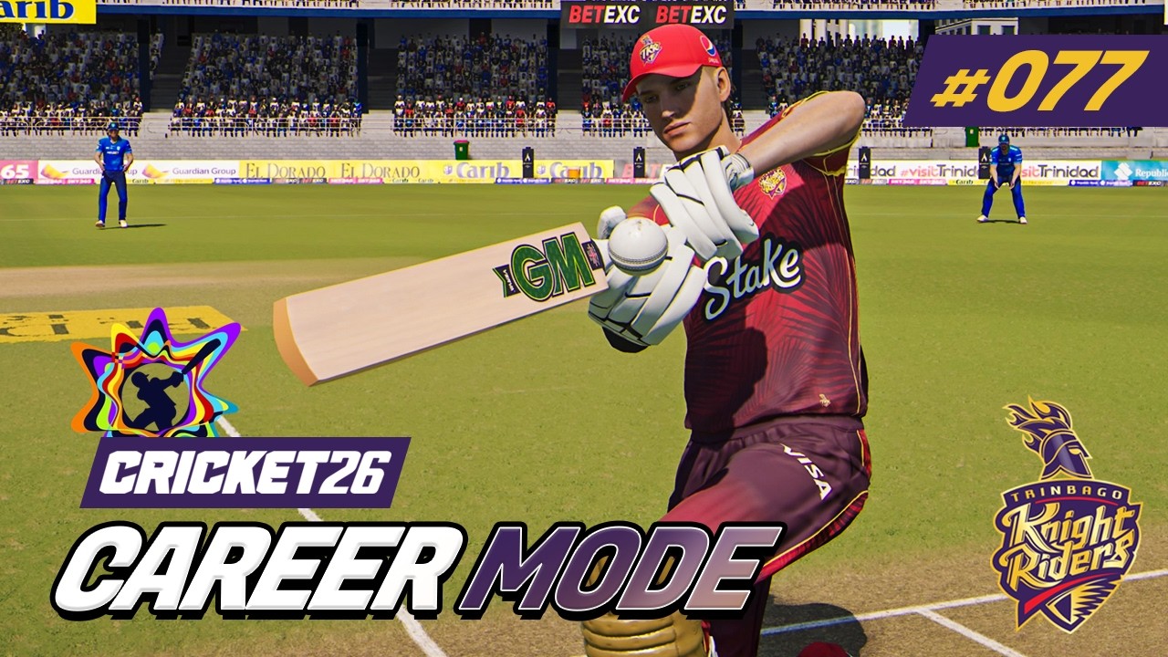 CRICKET 26 | CAREER MODE #77 | CPL DEBUT!