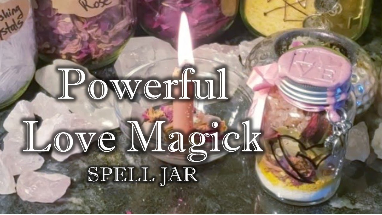 Powerful Love magic spell Jar, spell jar, Love potion, ✨🧹🌿Pagan Crafting, Witchcraft