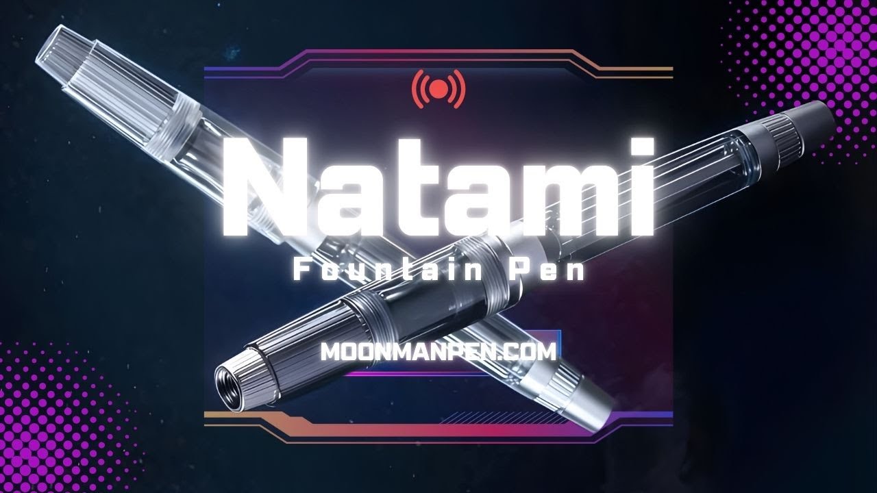 ⚓ Natami Super Warship Fountain Pen | Fine Nib, Vacuum Filler & Transparent Design ✨