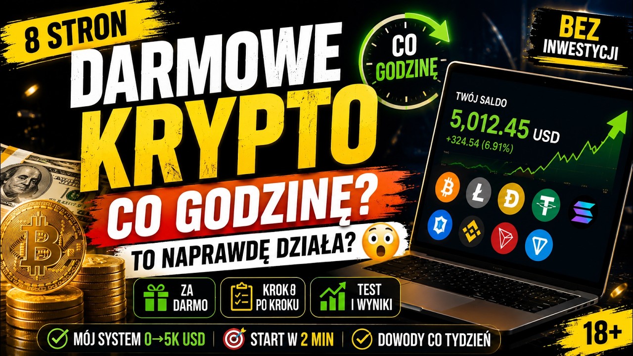 8 stron do zarabiania bez inwestycji 💰 M&oacute;j system 0&rarr;5K USD | START krok po kroku (18+)