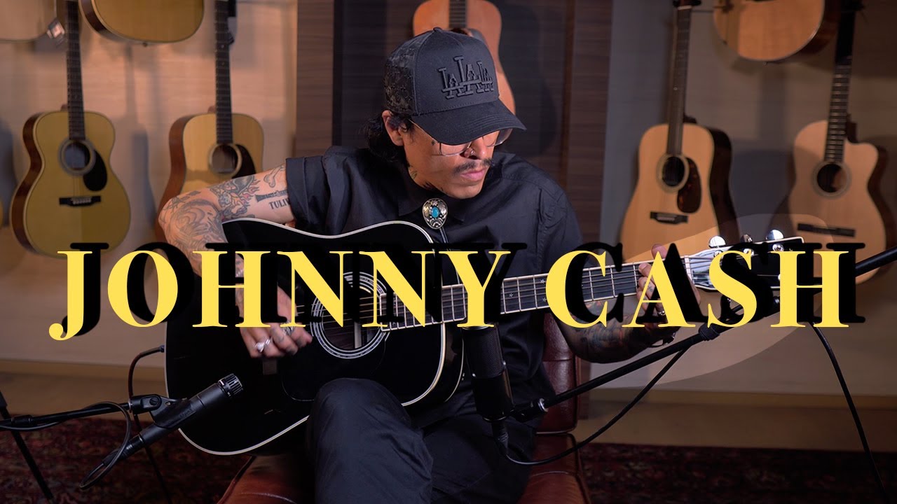 👉 La guitarra de Johnny Cash en México 🎸🔥 | Martin D-35 con Chucho Tormenta