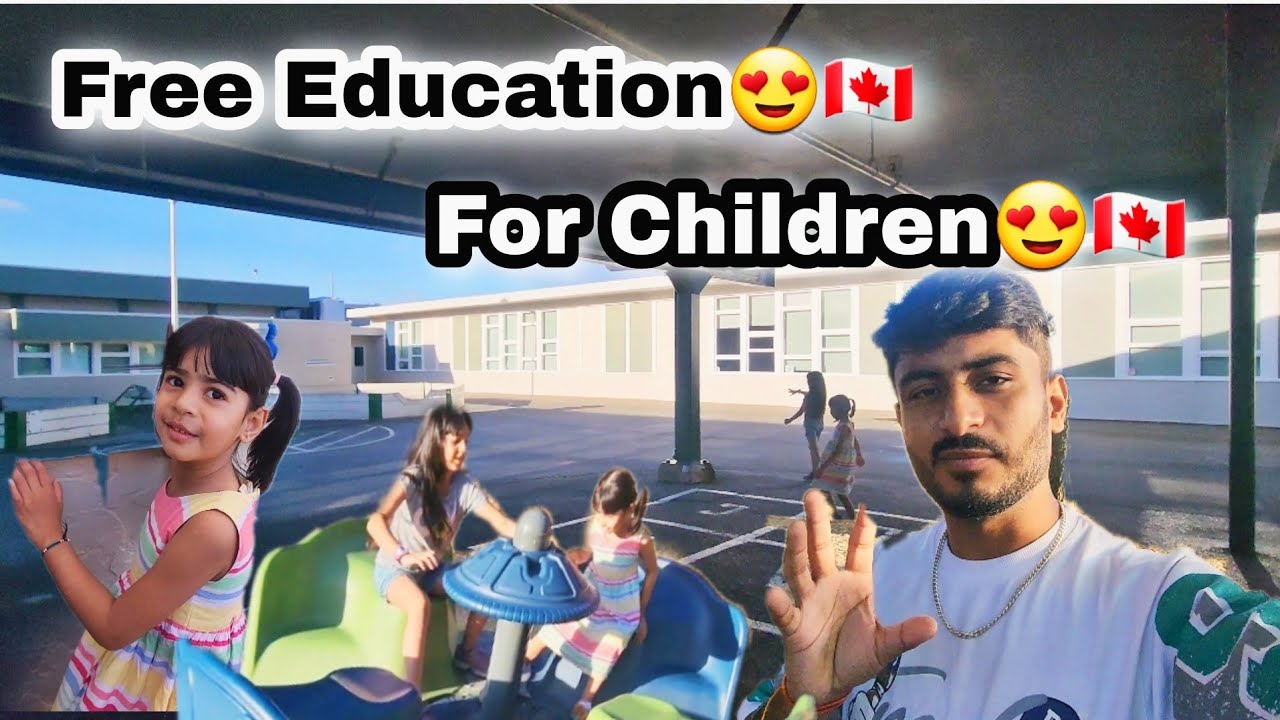 Free Education System in Canada for Children😍 | School Tour