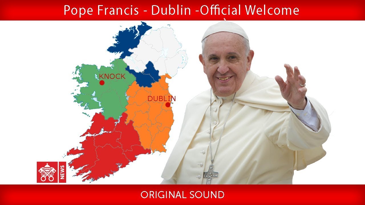 Pope Francis - Dublin - Welcome ceremony