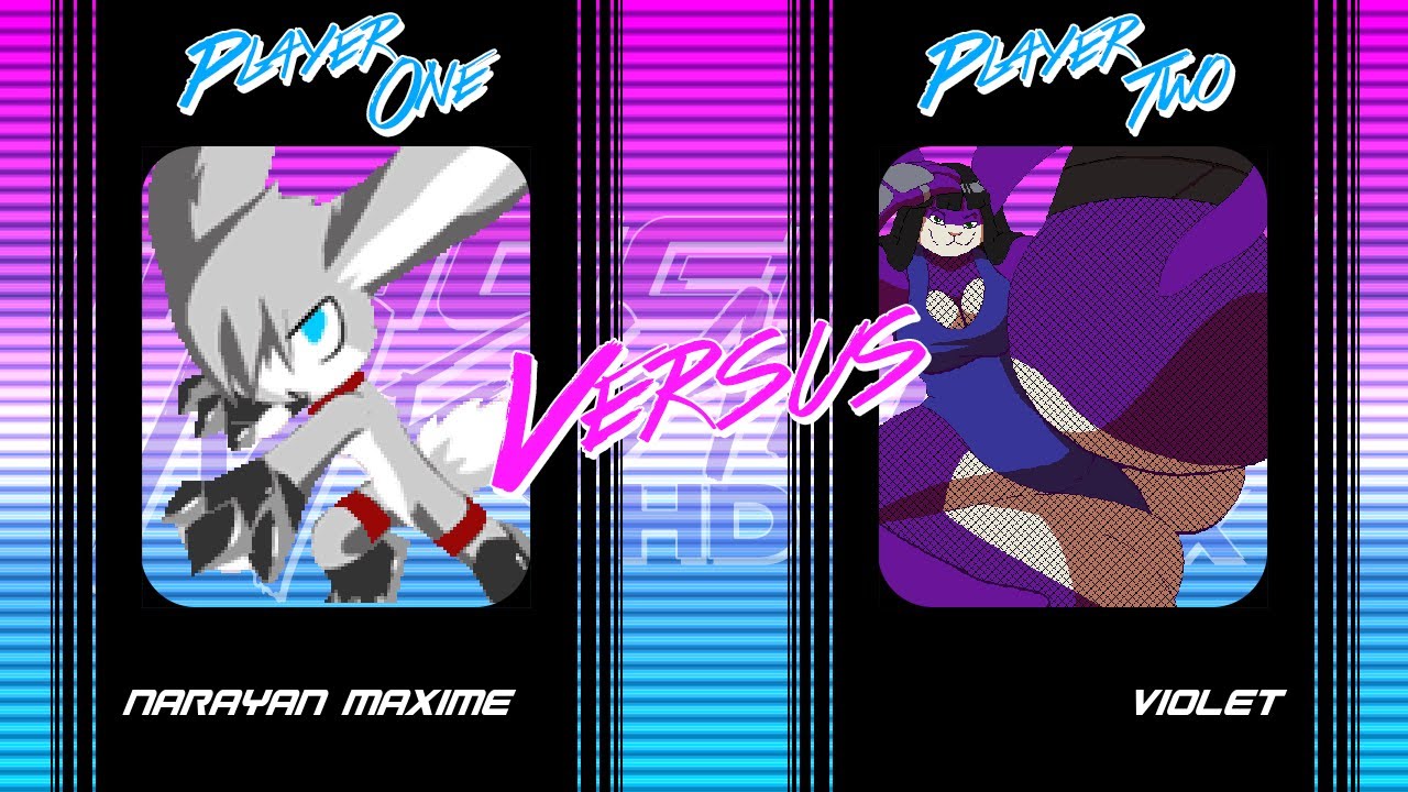 M.U.G.E.N Battles: Narayan Maxine Vs Violet Bunny