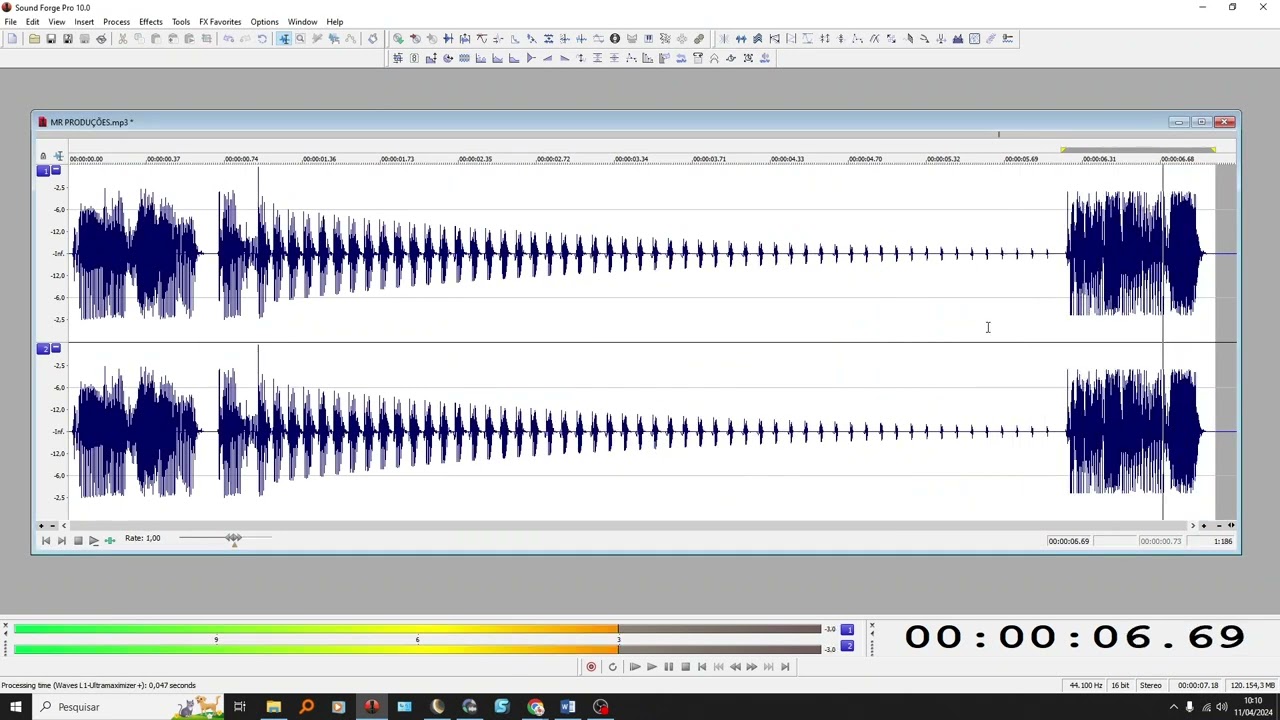 SOUND FORGE 10 - F&Aacute;CIL F&Aacute;CIL - COMBINA&Ccedil;&Atilde;O DE EFEITOS QUE FAZEM A DIFEREN&Ccedil;A.