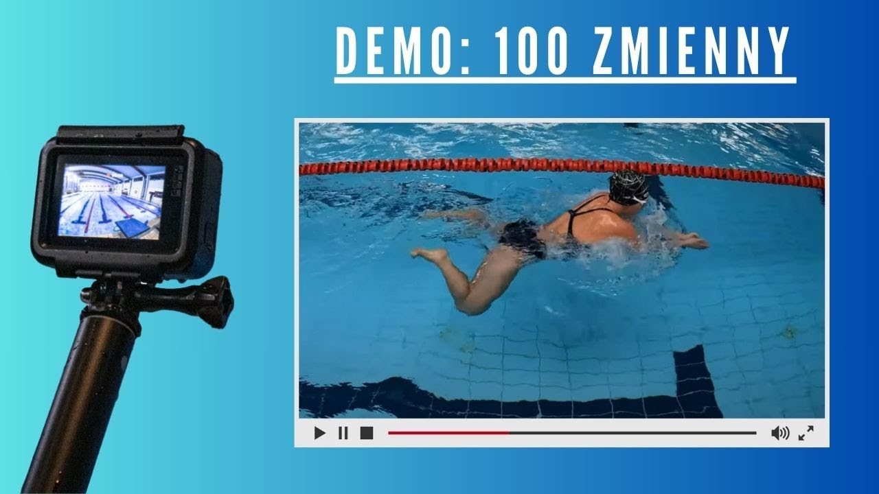 100m - styl zmienny - Wiktoria Ż.