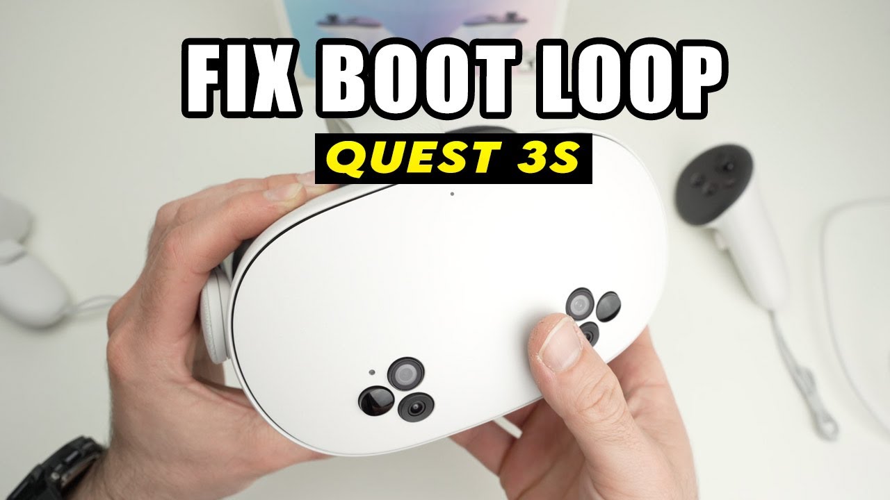 Meta Quest 3s : How to Fix Boot Loop
