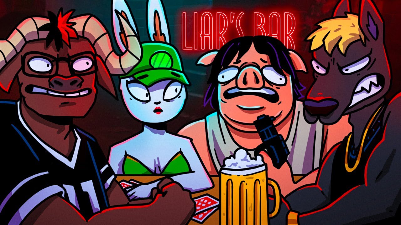 UN JUEGO QUE SOLO TRATA DE MENTIR 🤥 | LIAR’S BAR 🃏