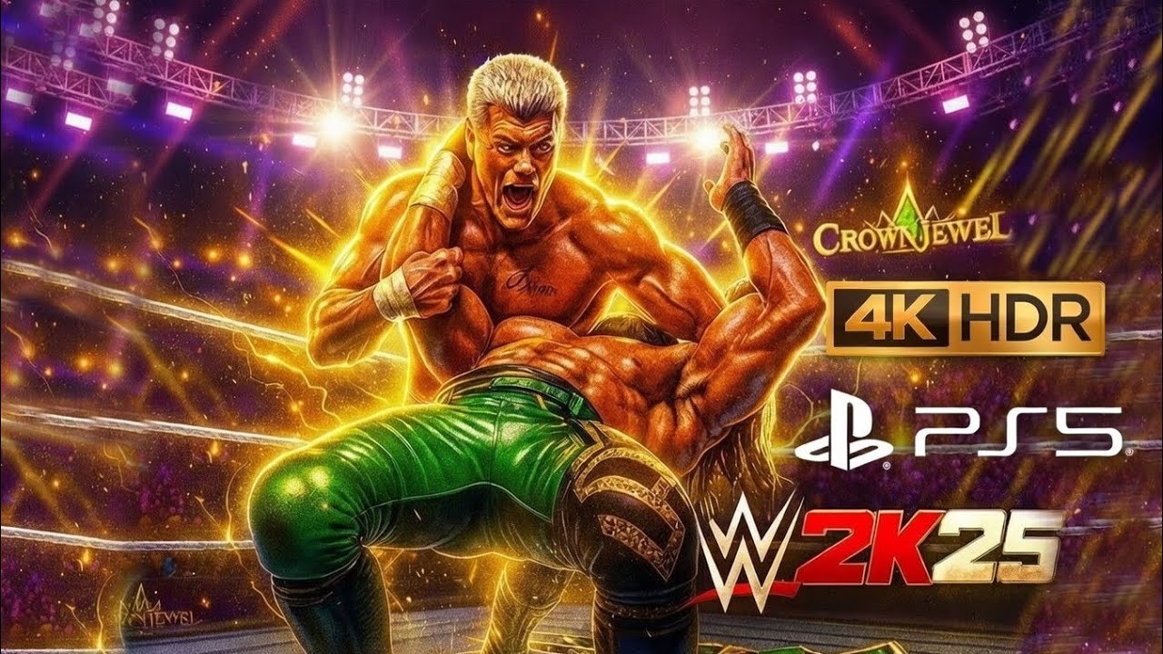 WWE2K25 PS5 4K 60FPS GAMEPLAY #wwe #gaming #ps5 
