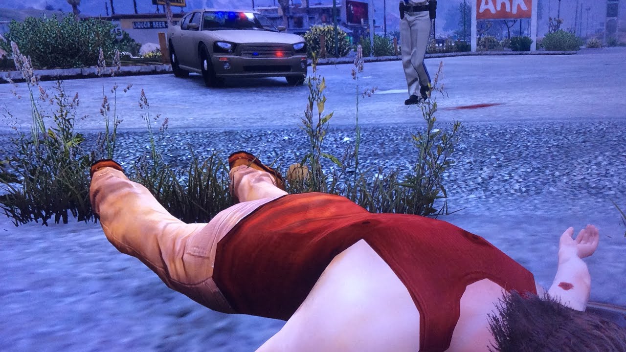 GTA 5 Director Mode Police Patrol Ep.3 Suspect Down!!