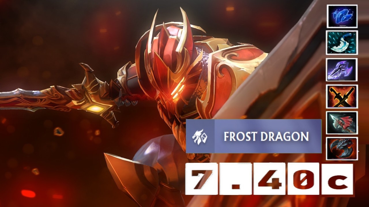 [DOTA 2] DRAGON KNIGHT [OFFLANE] [7.40c] [7200 mmr] [4]