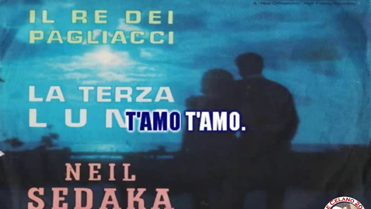Neil Sedaka   La terza luna KARAOKE FAIR USE