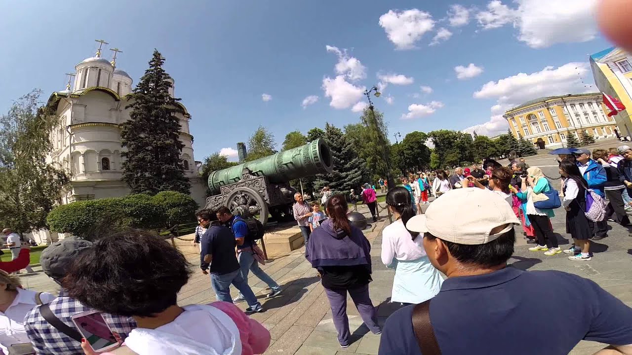 Moscow - Tsar's Cannon in Kremlin