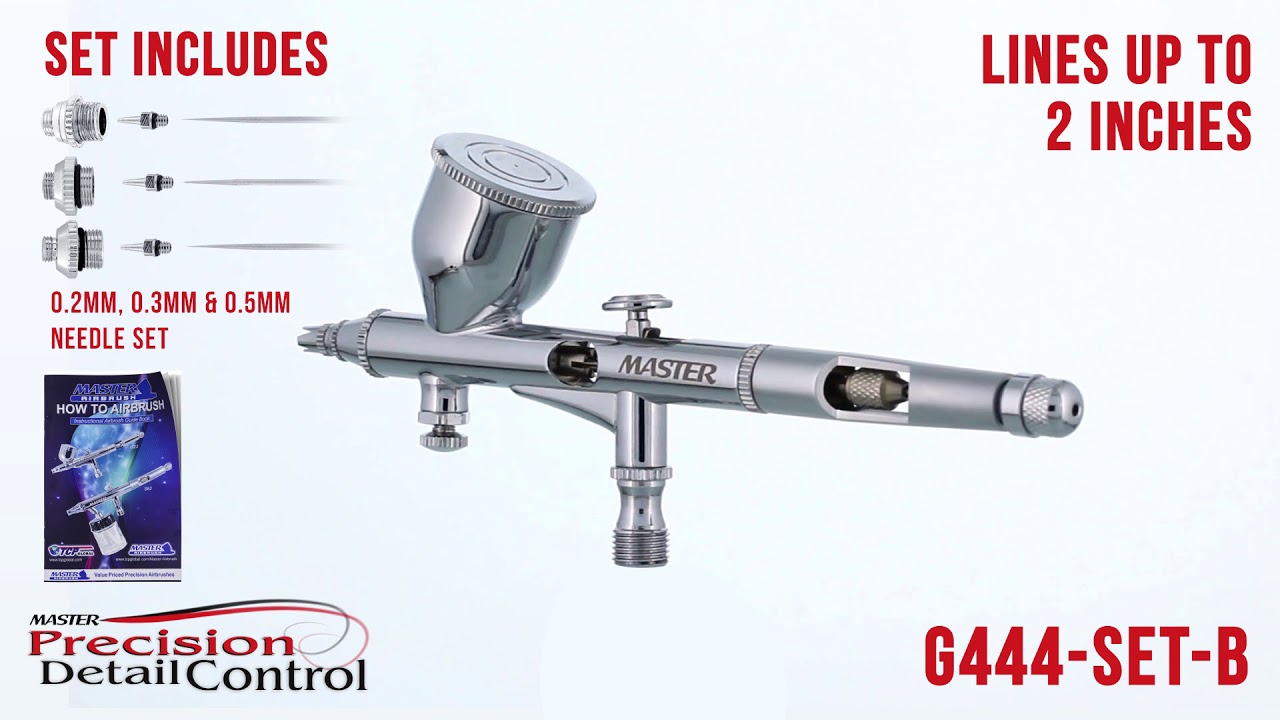 Master Airbrush Model G444-SET-B