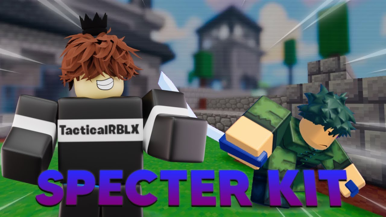 i used the NEW Specter Kit in Roblox BedFight