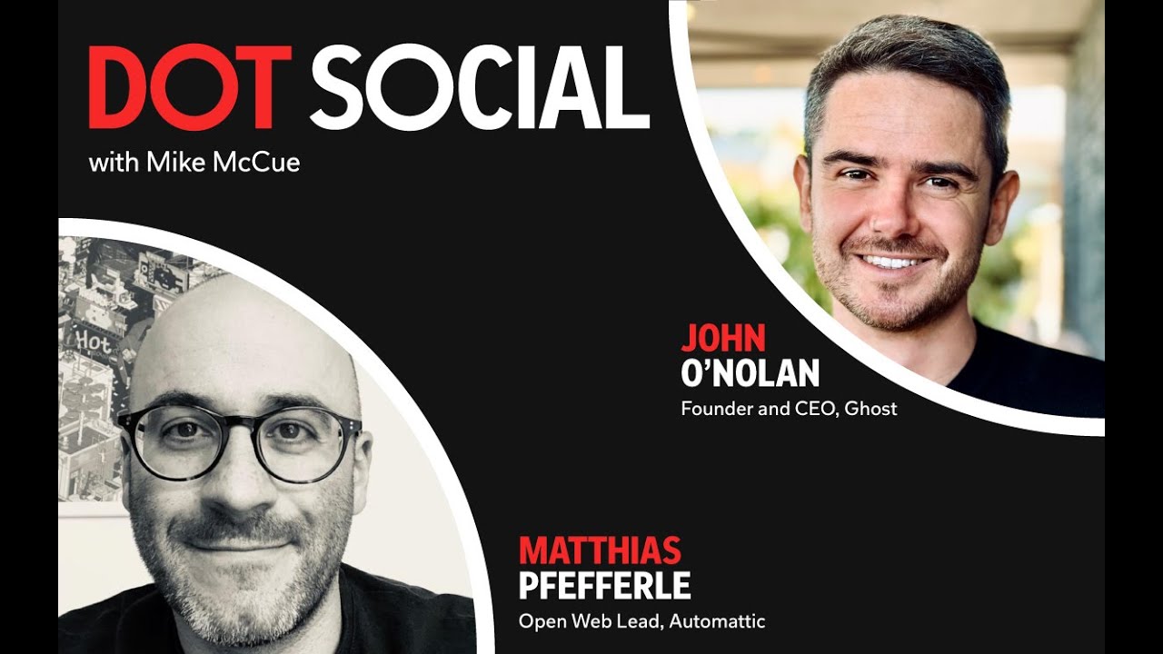Rediscovering the Magic of the Blogosphere, with John O’Nolan and Matthias Pfefferle